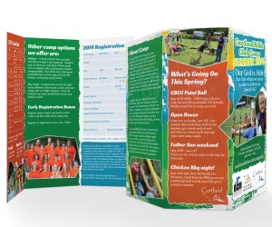Camp Flyer for Cortland Bible Camp